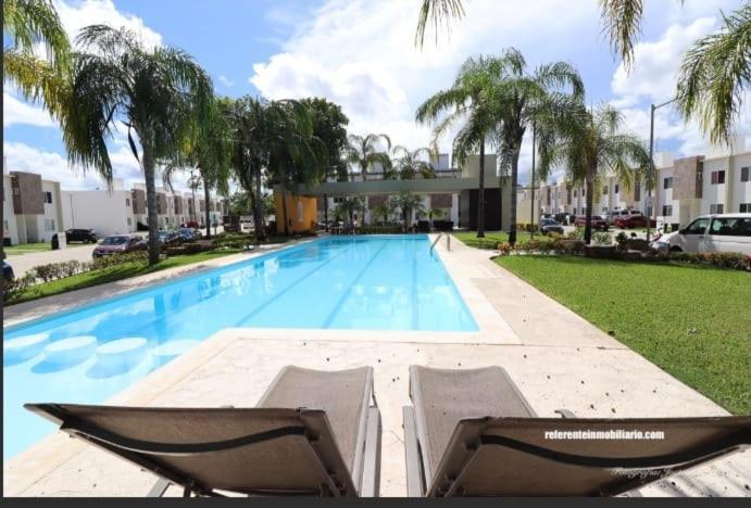 Habitacion Con Bano Privado Y Terraza Propia Playacar Bagian luar foto