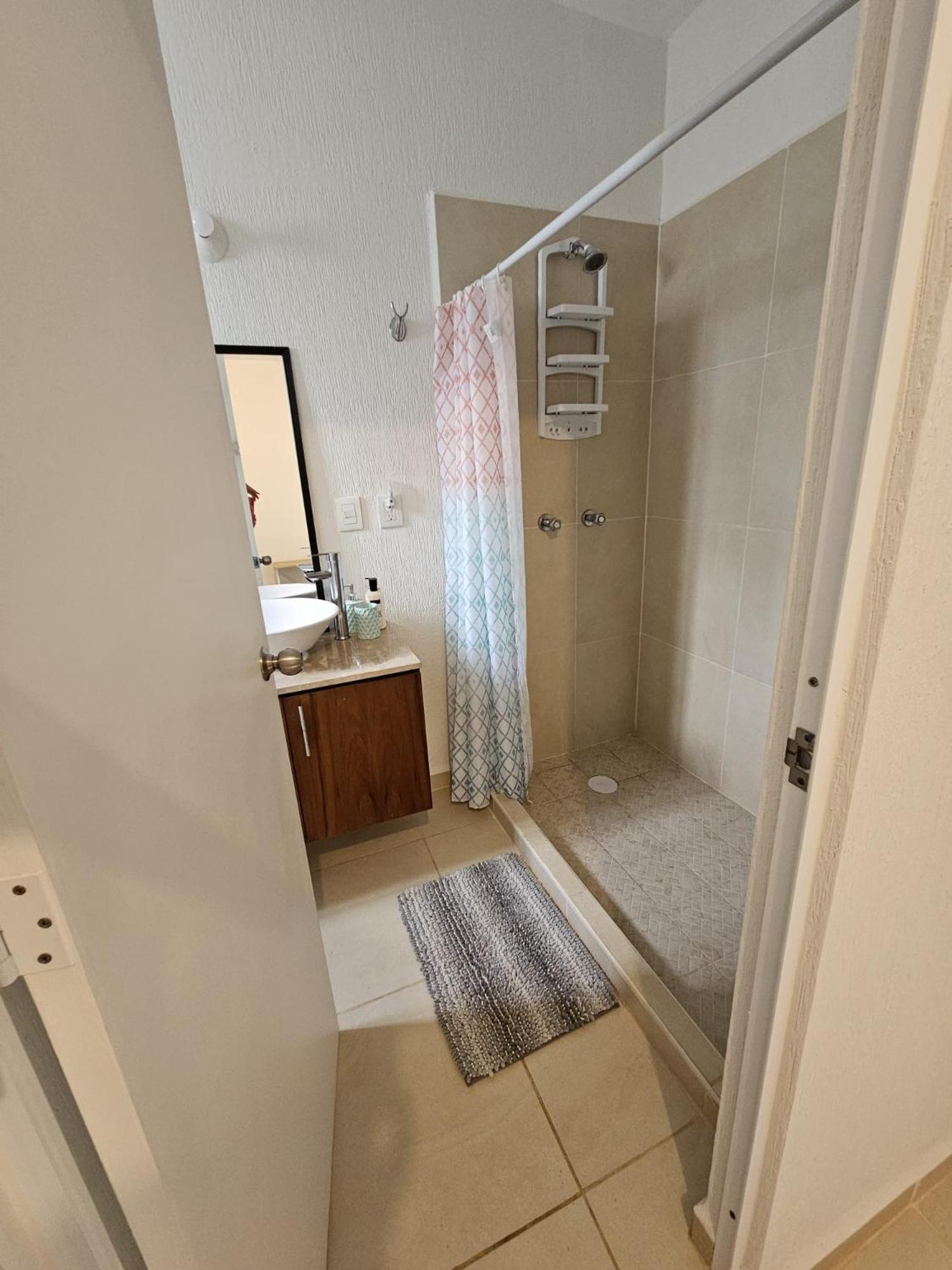 Habitacion Con Bano Privado Y Terraza Propia Playacar Bagian luar foto