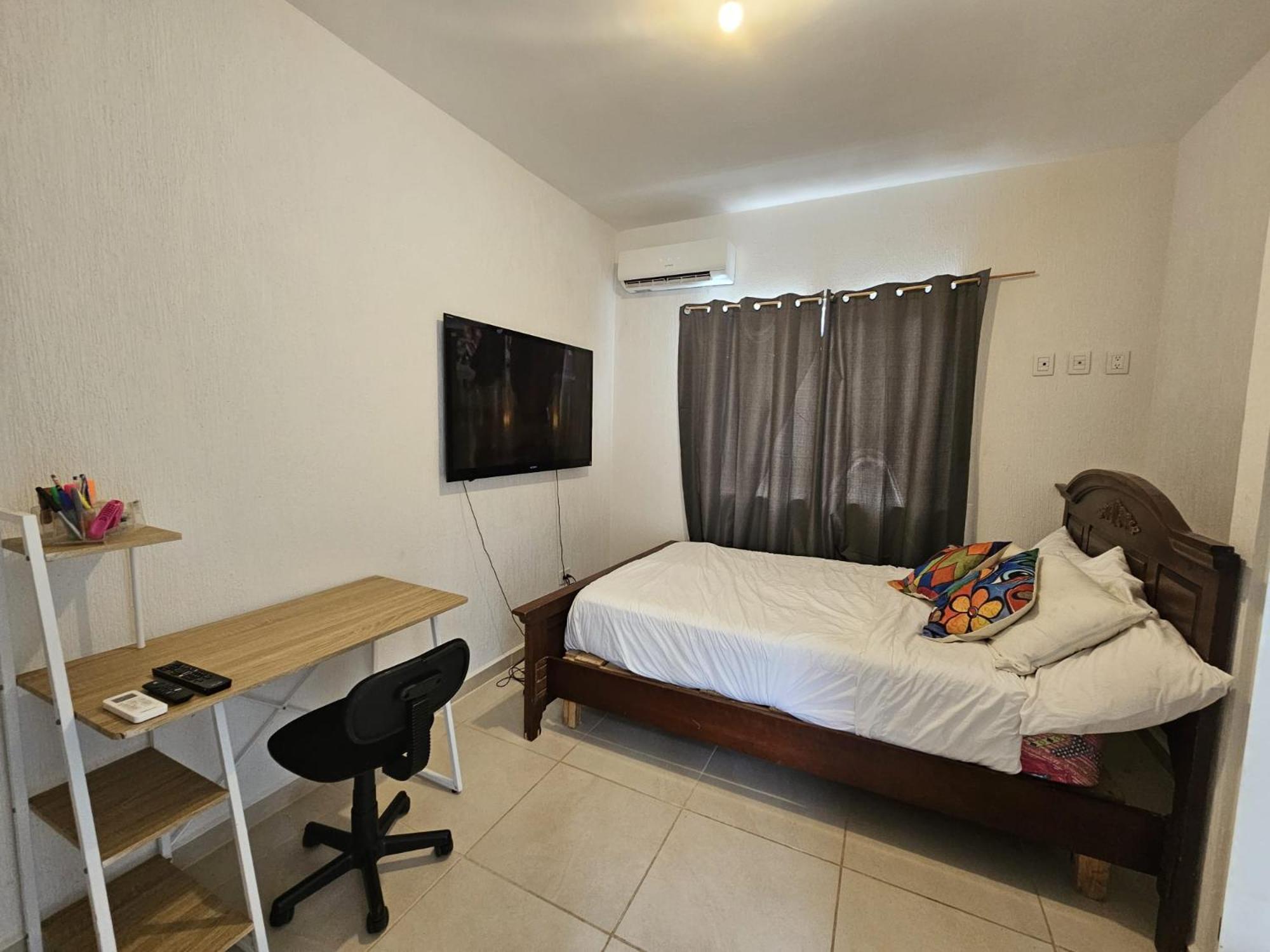 Habitacion Con Bano Privado Y Terraza Propia Playacar Bagian luar foto
